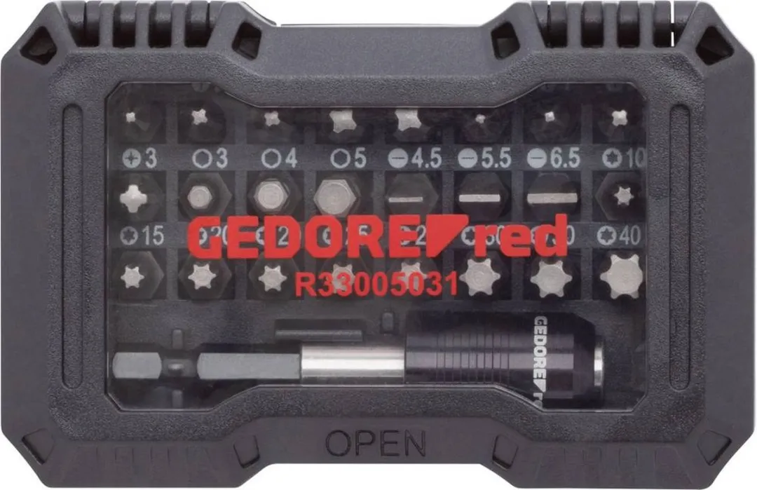 Gedore RED R33005031 Bitset 32-delig - Metaal