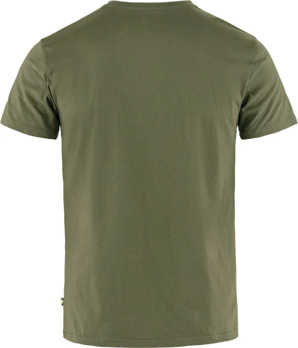 Fjällräven Logo T-shirt - Laurel Green - afbeelding 3 van 6