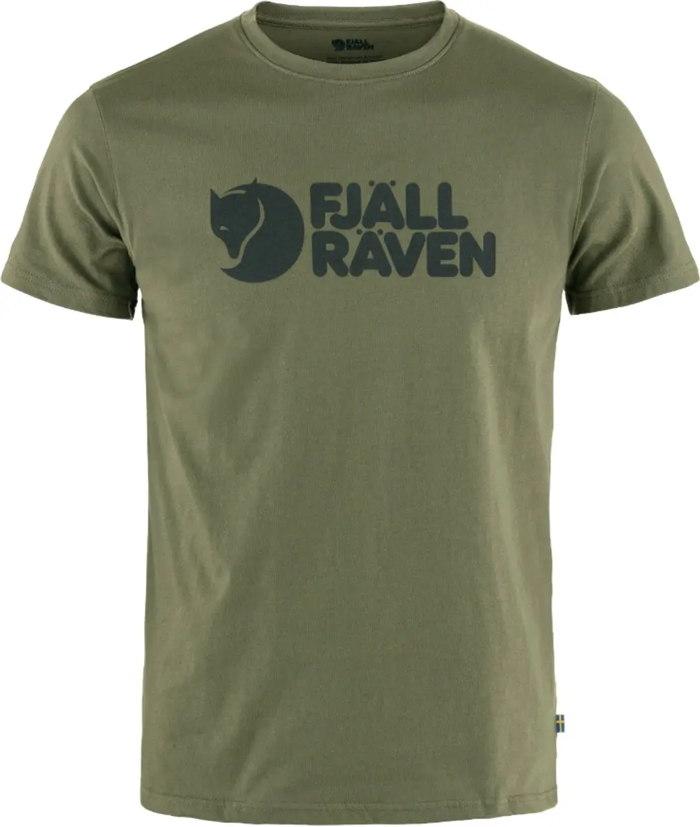 Fjällräven Logo T-shirt - Laurel Green - afbeelding 4 van 6