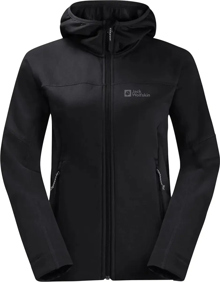 Jack Wolfskin Hirschberg Hooded FZ Fleecejas Dames
