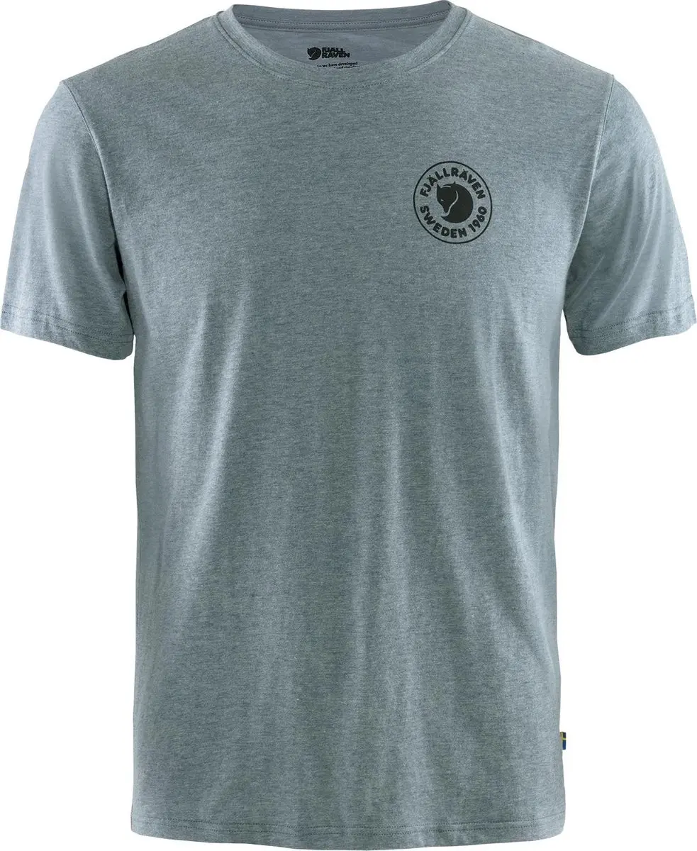 Fjallraven 1960 Logo Outdoorshirt Heren - Uncle Blue-Melange - Maat L