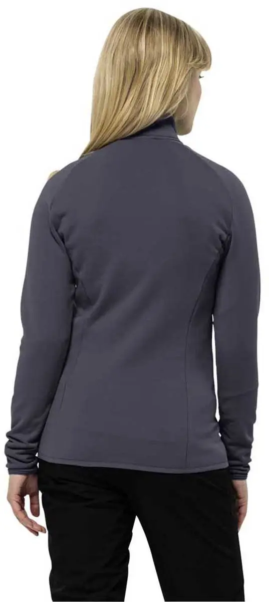 Jack Wolfskin Baiselberg FZ W Damesfleece - Dolphin - M - afbeelding 2 van 6