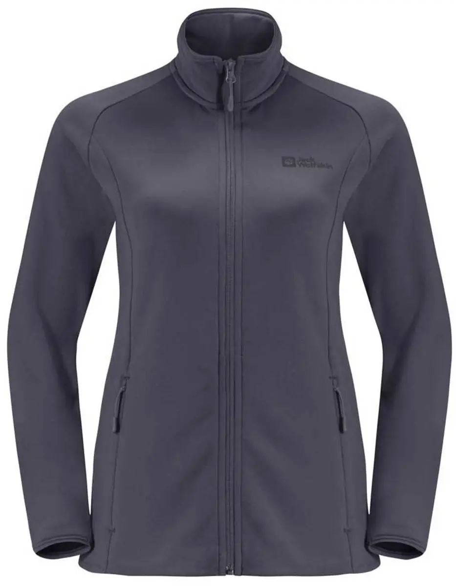 Jack Wolfskin Baiselberg FZ W Damesfleece - Dolphin - M - afbeelding 4 van 6