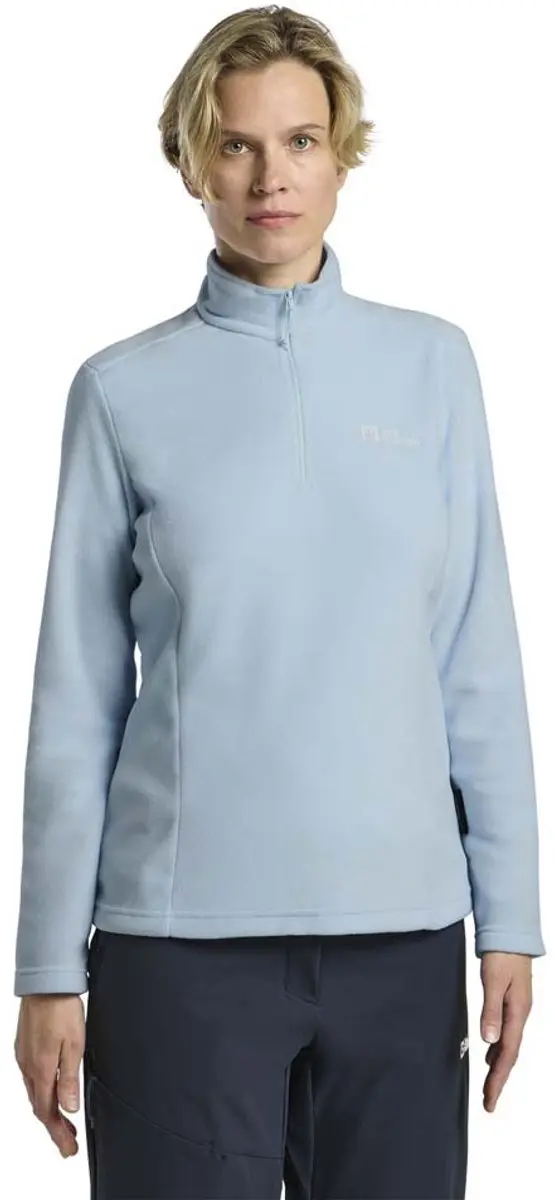 Jack Wolfskin Taunus Fleece Dames 1/2 Rits - Night Blue - afbeelding 5 van 6