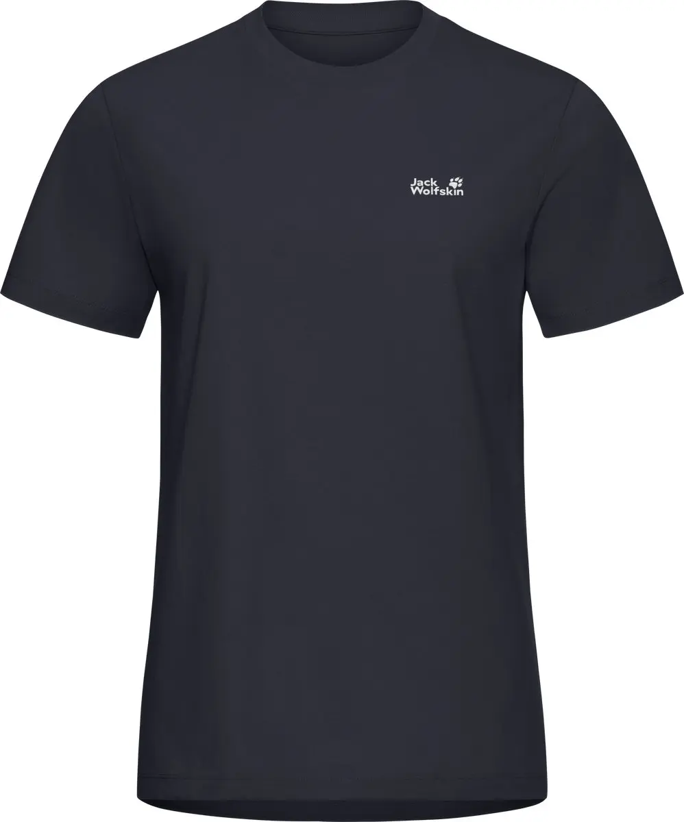 Jack Wolfskin ESSENTIAL T W Dames Outdoorshirt-dark navy