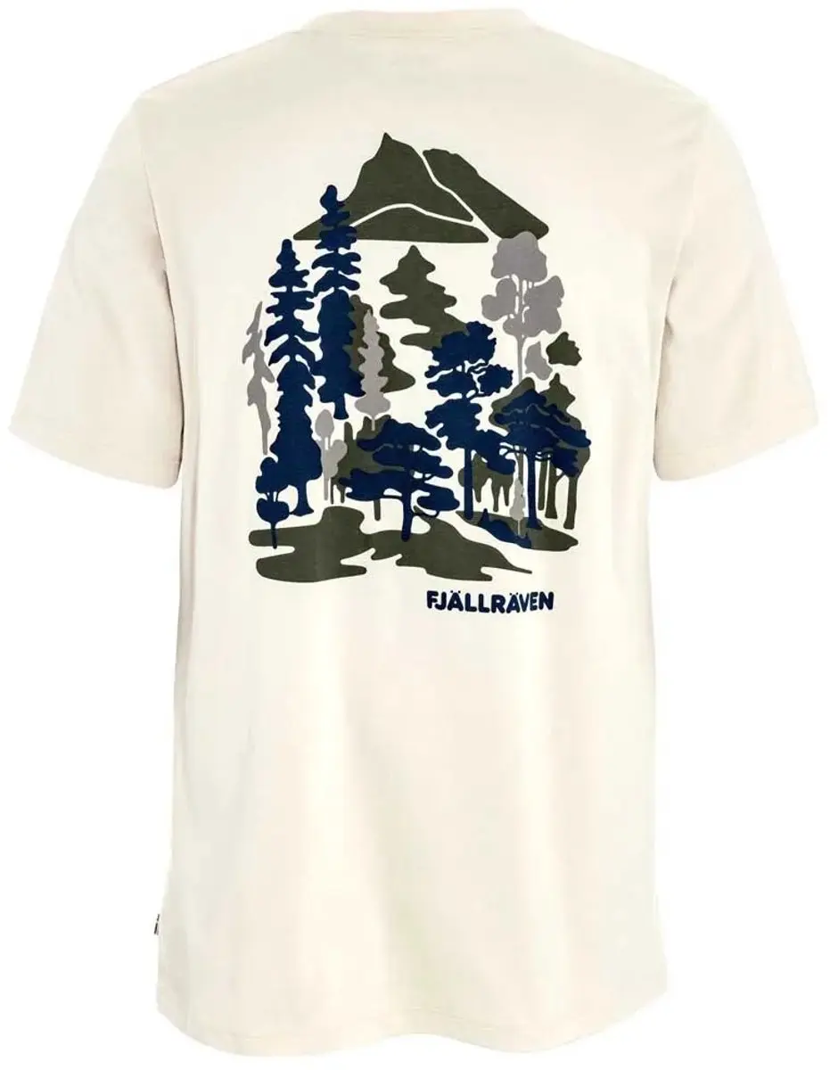 Fjällräven Swedish Forest T-shirt - Chalk White - XL - afbeelding 2 van 3