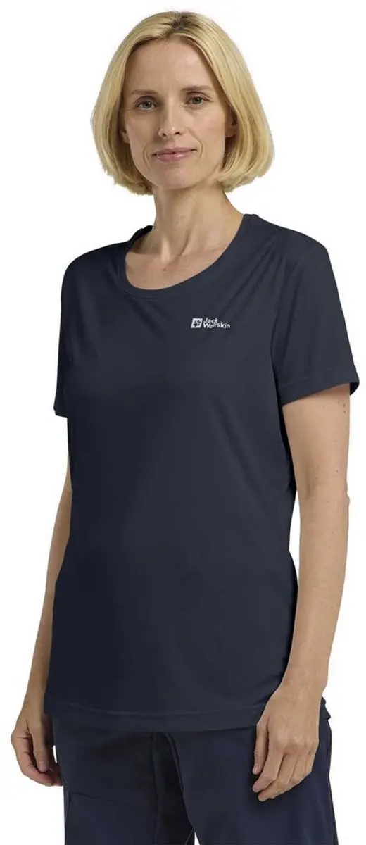 Jack Wolfskin Tech T-Shirt Korte Mouw Dames - XL