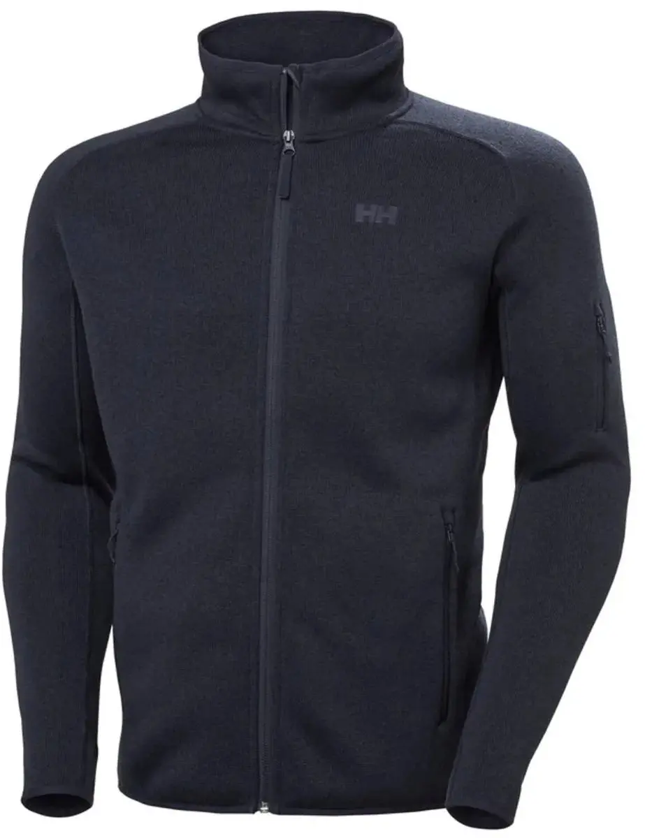 Helly Hansen Adore Puffy Parka - Heren Lange rits fleece - Navy - afbeelding 4 van 4