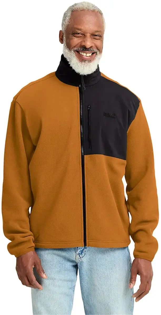 Jack Wolfskin Sumetro Fleece Met Volledige Rits Bruin S Man