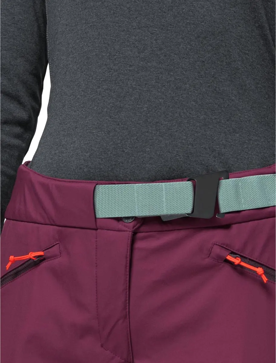 Jack Wolfskin Alpspitze Dames Skibroek - Purper - 44 - afbeelding 4 van 5