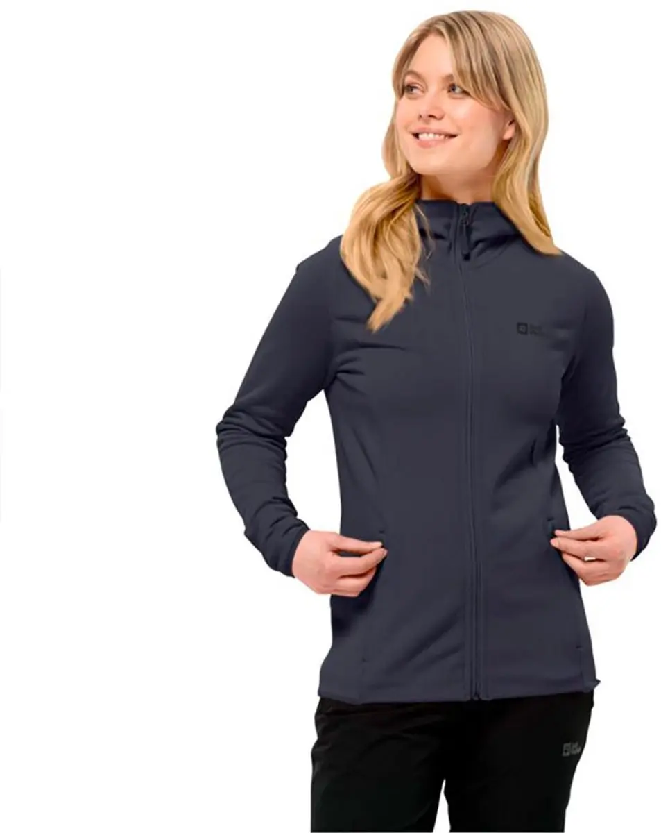 Jack Wolfskin Baiselberg Fleece Met Volledige Rits Grijs L Vrouw