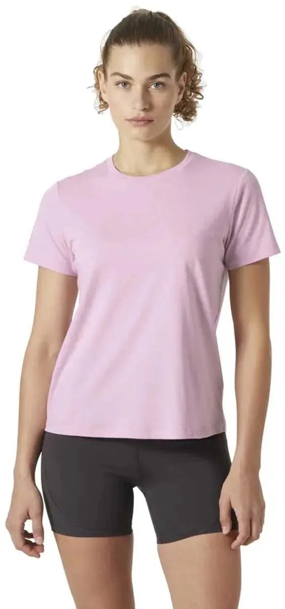 Helly Hansen Tech Logo Dames T-shirt - Cherry Blossom - M - afbeelding 6 van 6