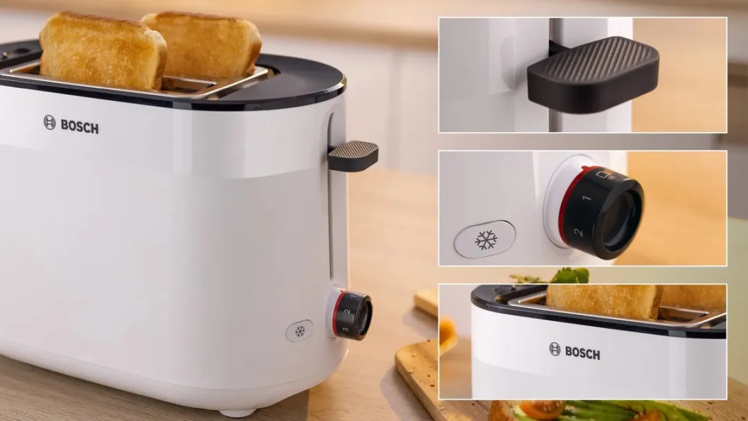 Bosch TAT2M121 MyMoment Broodrooster - 2 Sneden - 950W - Blauw - afbeelding 6 van 6