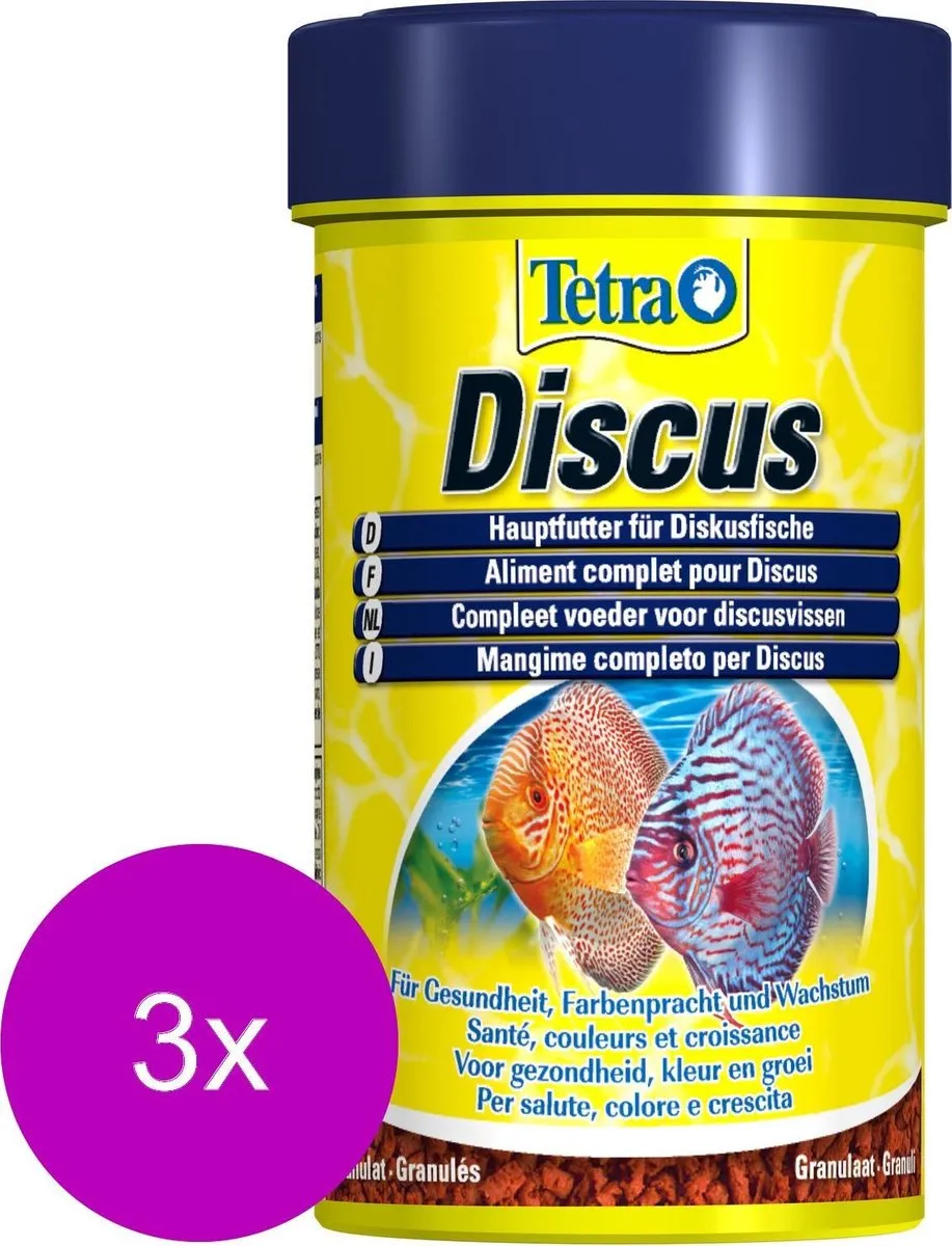 Tetra Discus Granulaat - 3x100ml