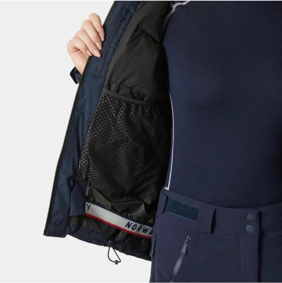 Helly Hansen Kvitfjell Race Puffy Dames Jas - Navy - afbeelding 3 van 6