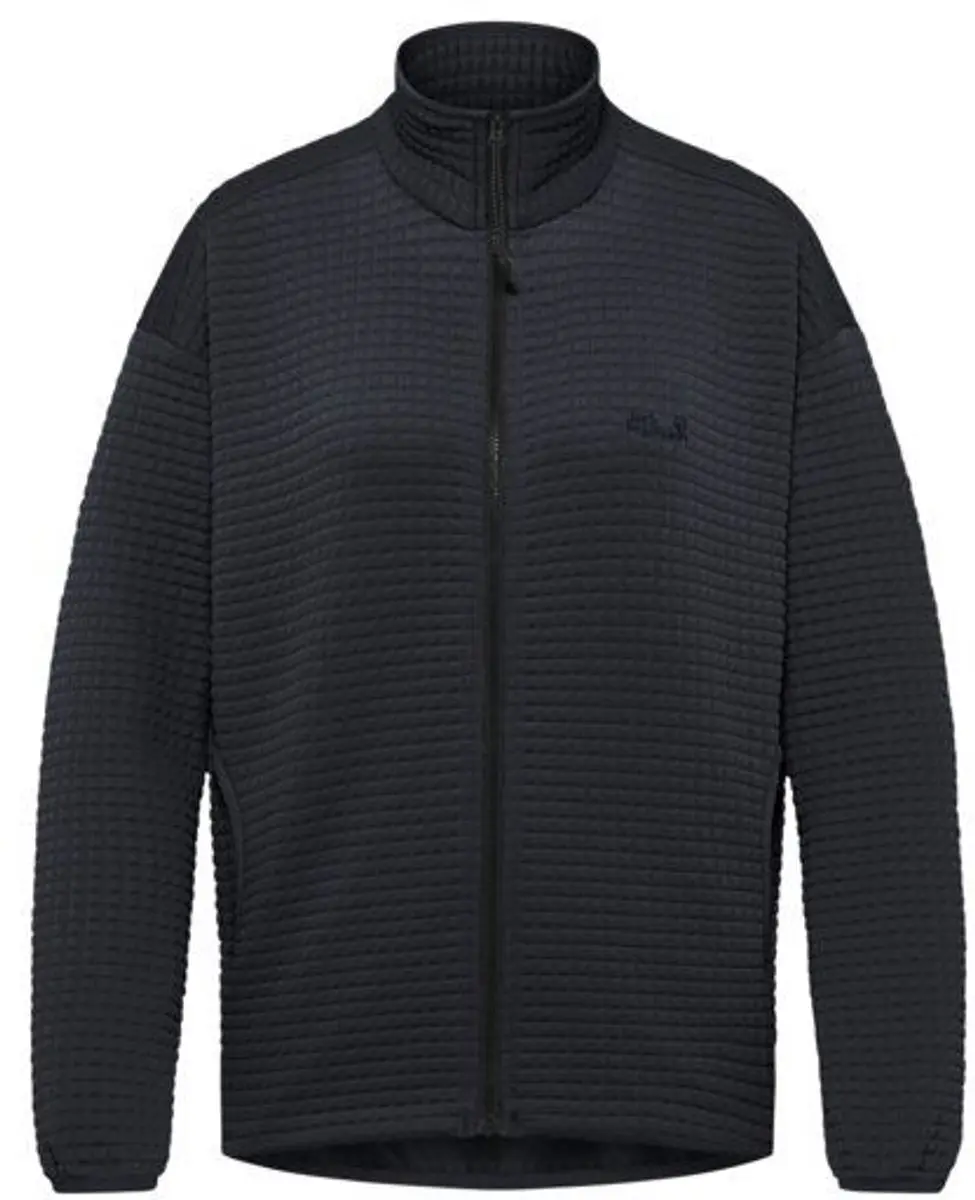 Jack Wolfskin Mogari Fleecejack Dames - Dames Lange rits fleece - Dark Navy / Dark Navy