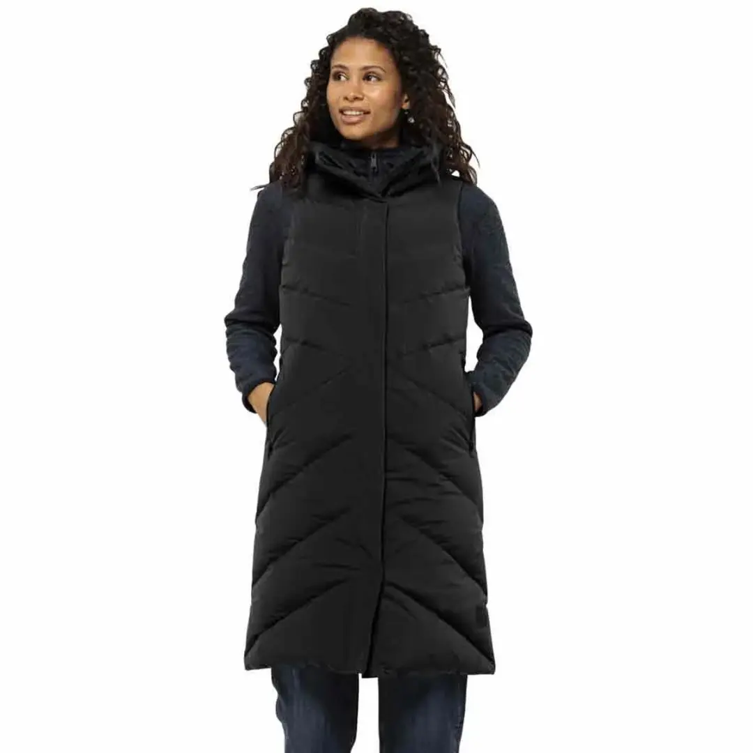 Jack Wolfskin Marienplatz Vest Zwart M Vrouw