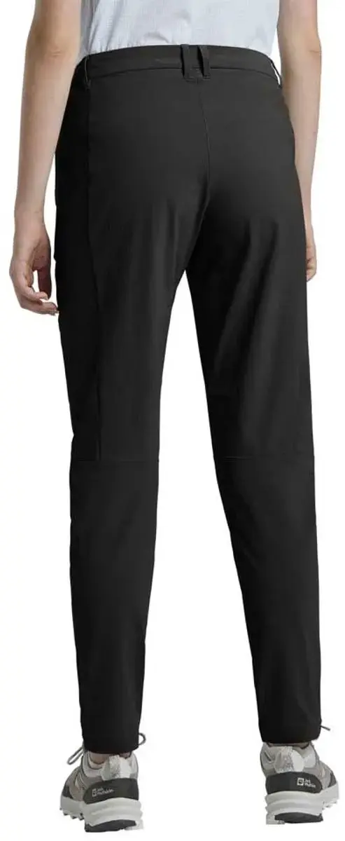 Jack Wolfskin Hikeout Pants Dames - Outdoorbroek - Zwart - afbeelding 2 van 6