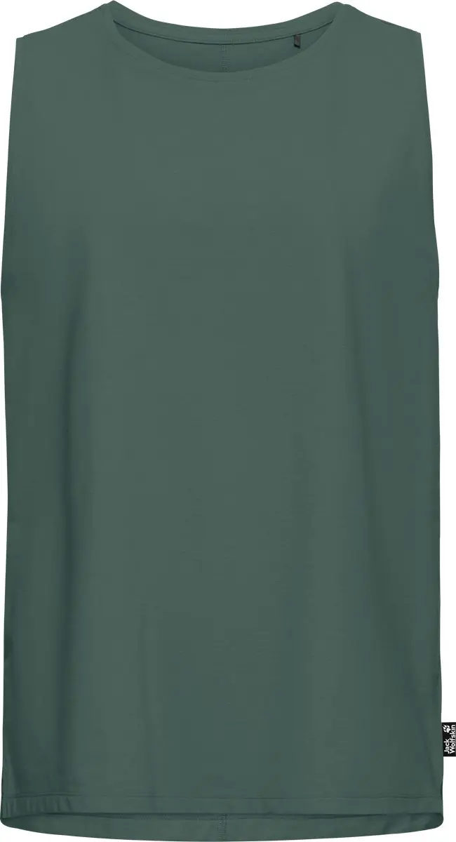 Jack Wolfskin TRAVEL TANK TOP W Dames Outdoorshirt-sago palm