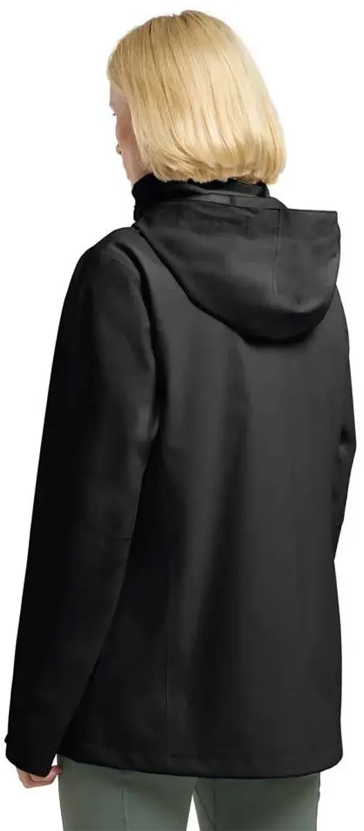 Jack Wolfskin Trailtime 2-Layer Jacket Dames - Zwart - L - afbeelding 3 van 6