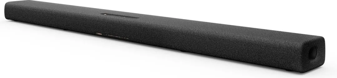 Yamaha TRUE X BAR 40A – Dolby Atmos Soundbar met Ingebouwde Subwoofers – WiFi, Bluetooth, AirPlay 2 – 180W – Donker Grijs