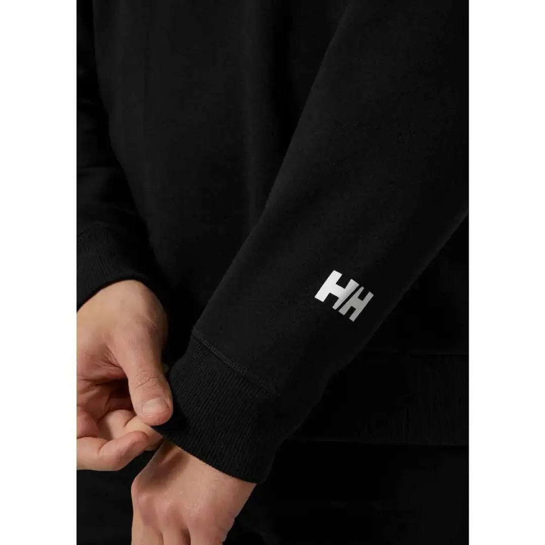 Helly Hansen YU Crew 2.0 Sweatshirt - Zwart - M - afbeelding 3 van 4