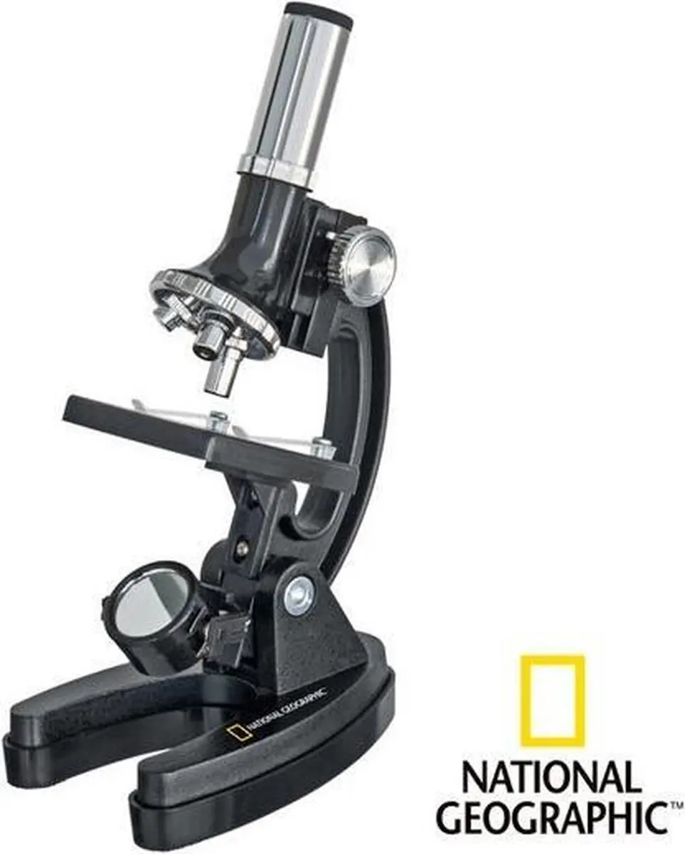 National Geographic 9118002 Microscoop - 300x-1200x - Zwart - afbeelding 6 van 6