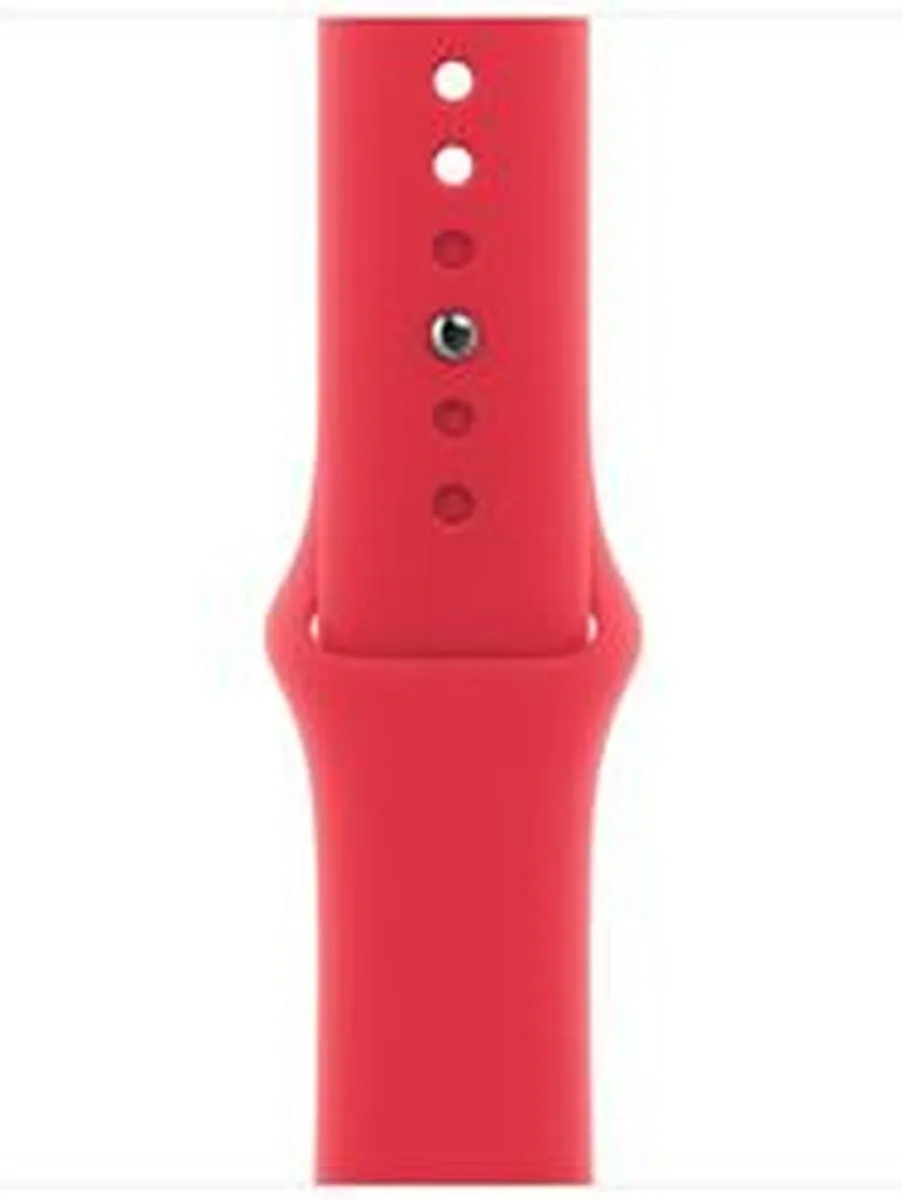 Apple (PRODUCT)RED Sport Band 45mm - S/M - afbeelding 6 van 6