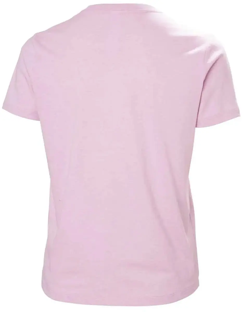 Helly Hansen Tech Logo Dames T-shirt - XS - Cherry Blossom - afbeelding 6 van 6