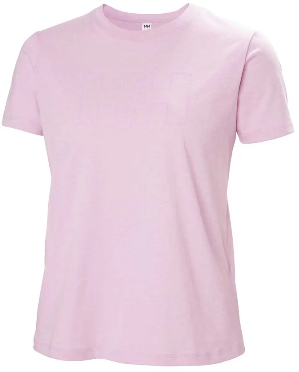 Helly Hansen Tech Logo Dames T-shirt - XS - Cherry Blossom - afbeelding 4 van 6