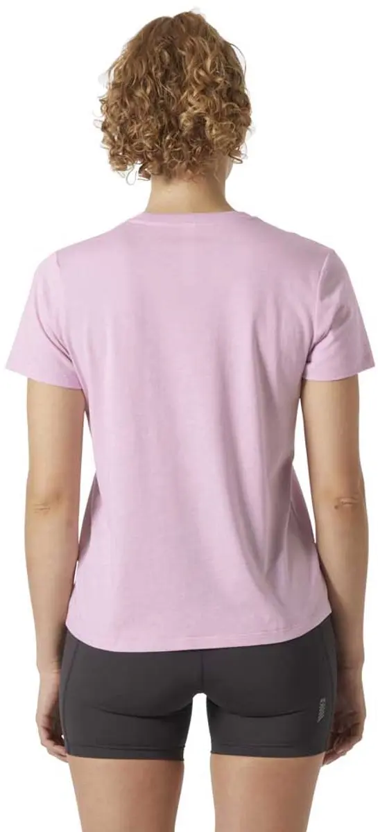 Helly Hansen Tech Logo Dames T-shirt - XS - Cherry Blossom - afbeelding 2 van 6