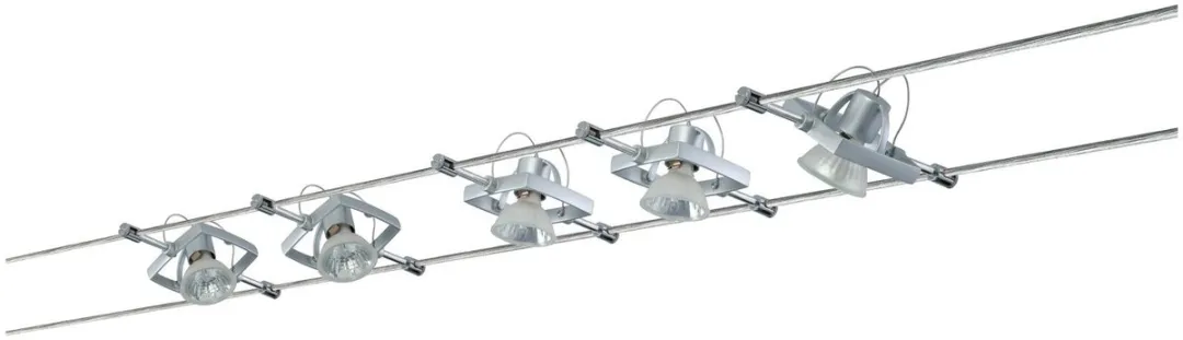 Paulmann WS Set Mac II GU5.3 - 5x10W - Chroom mat