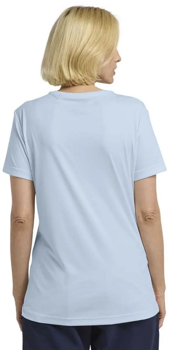 Jack Wolfskin Tech Shirt Korte Mouw Dames - Pastelblauw - S - afbeelding 2 van 6