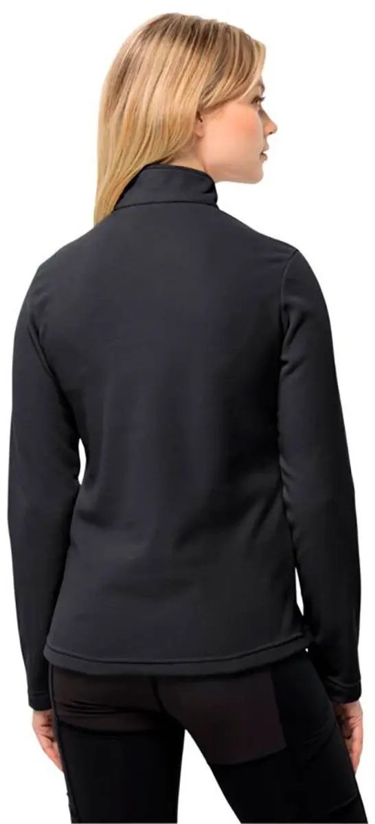 Jack Wolfskin Taunus Fleece Trui met Halve Rits - M - afbeelding 2 van 5