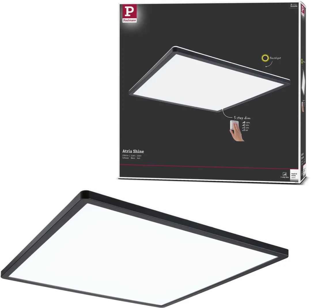 Paulmann Atria Shine LED-paneel 22W 420x420mm