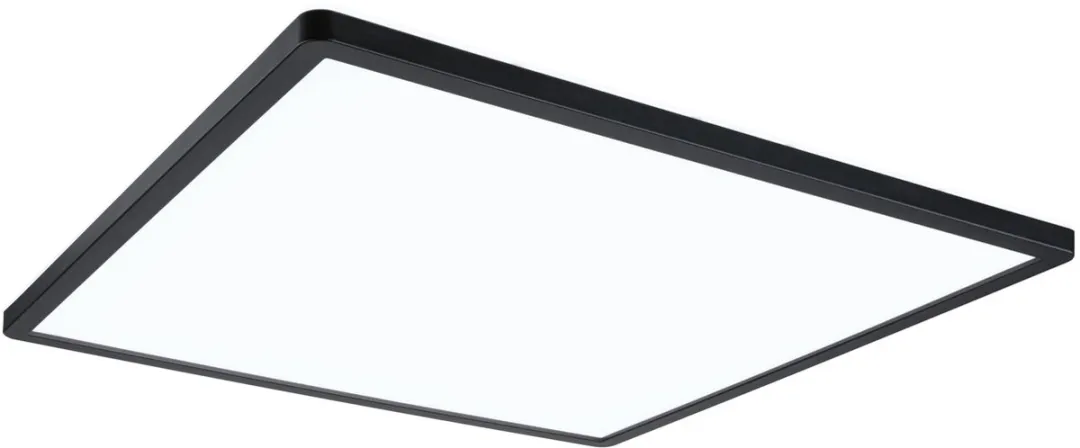 Paulmann Atria Shine LED-paneel 22W 420x420mm - 2200lm 4000K Zwart