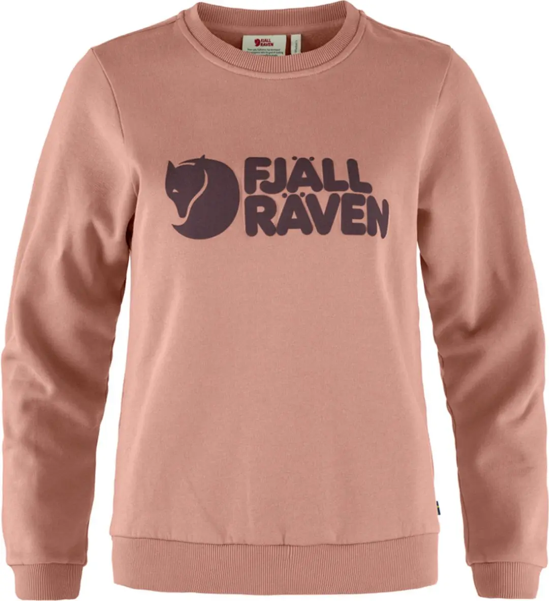 Fjällräven Logo Trui Roze S Vrouw