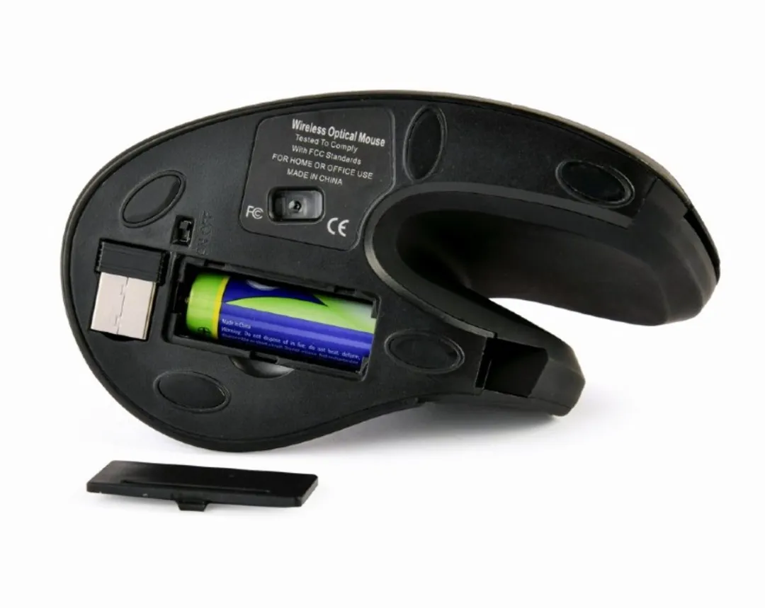Gembird MUSW-ERGO-03 Draadloze Ergonomische Muis - Space Grey