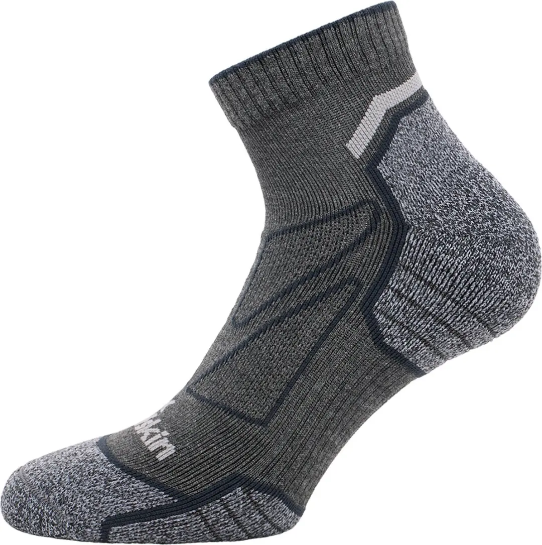 Jack Wolfskin VOJO LIGHT SOCK LOW C Unisex Sportsokken-dark grey