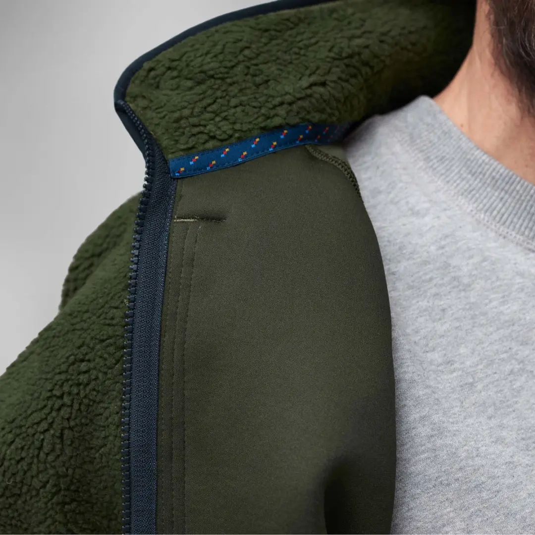Fjällräven Vardag Pile Fleece - Deep Forest - M - afbeelding 3 van 5