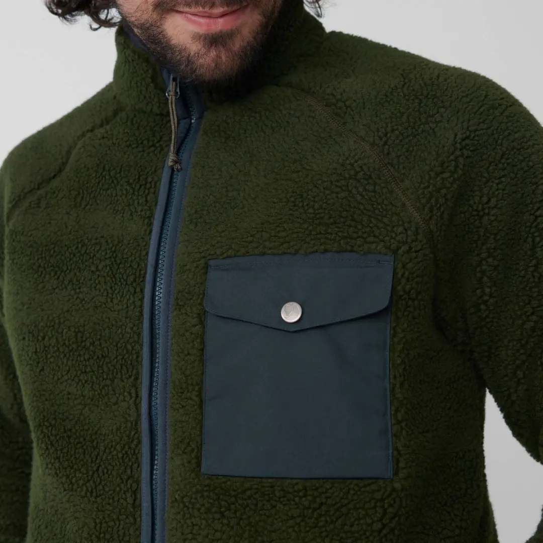 Fjällräven Vardag Pile Fleece - Deep Forest - M - afbeelding 5 van 5