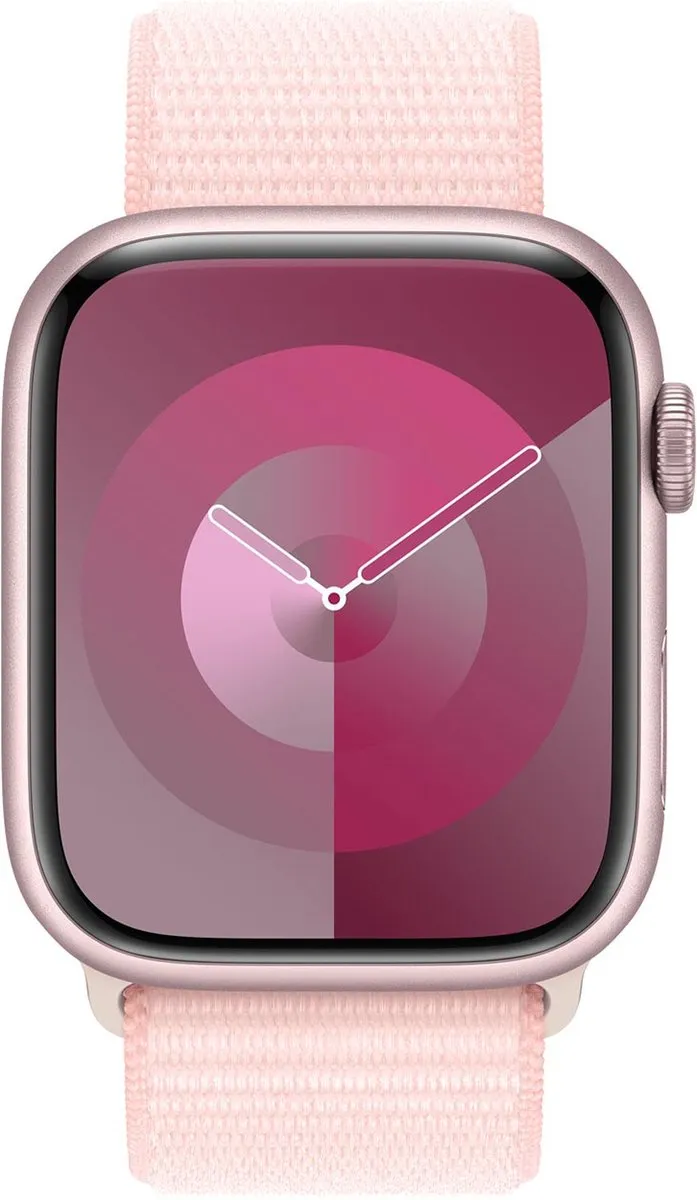 Apple Sport Loop Horlogeband Lichtroze - 41mm