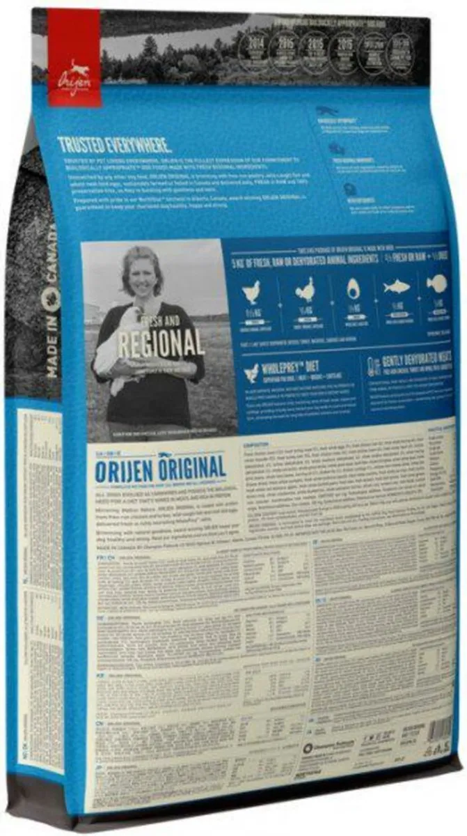 Orijen Whole Prey Original Dog Kip & Kalkoen 340g
