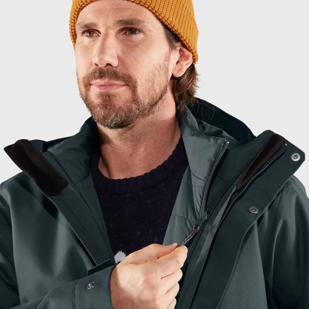 Fjällräven Visby 3 in 1 Jas - Zwart - XL - afbeelding 4 van 6