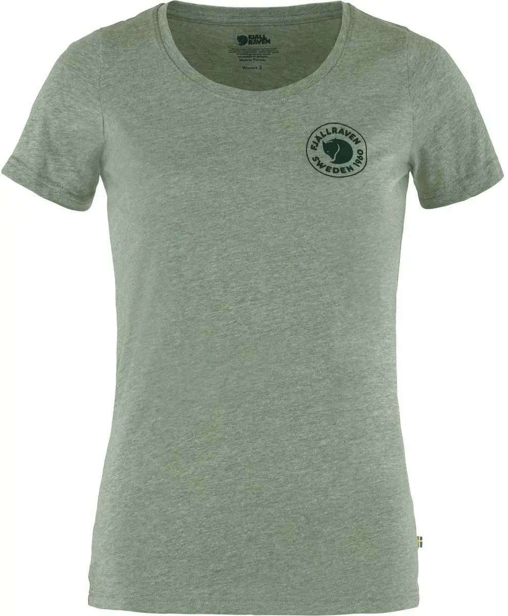 Fjällräven 1960 Logo T-Shirt Dames - Groen - S - afbeelding 3 van 3