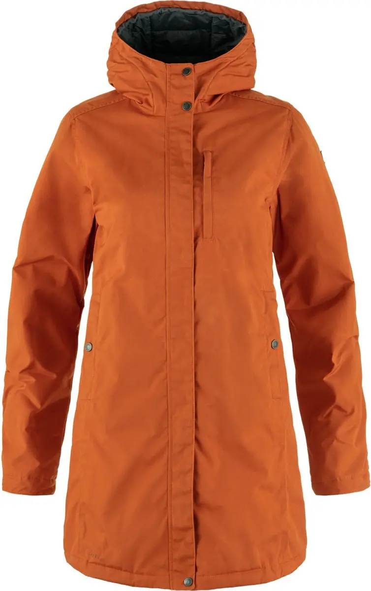 Fjällräven Kiruna Padded Parka W - Terracotta brown - Wintersport - Jassen - Winterjassen