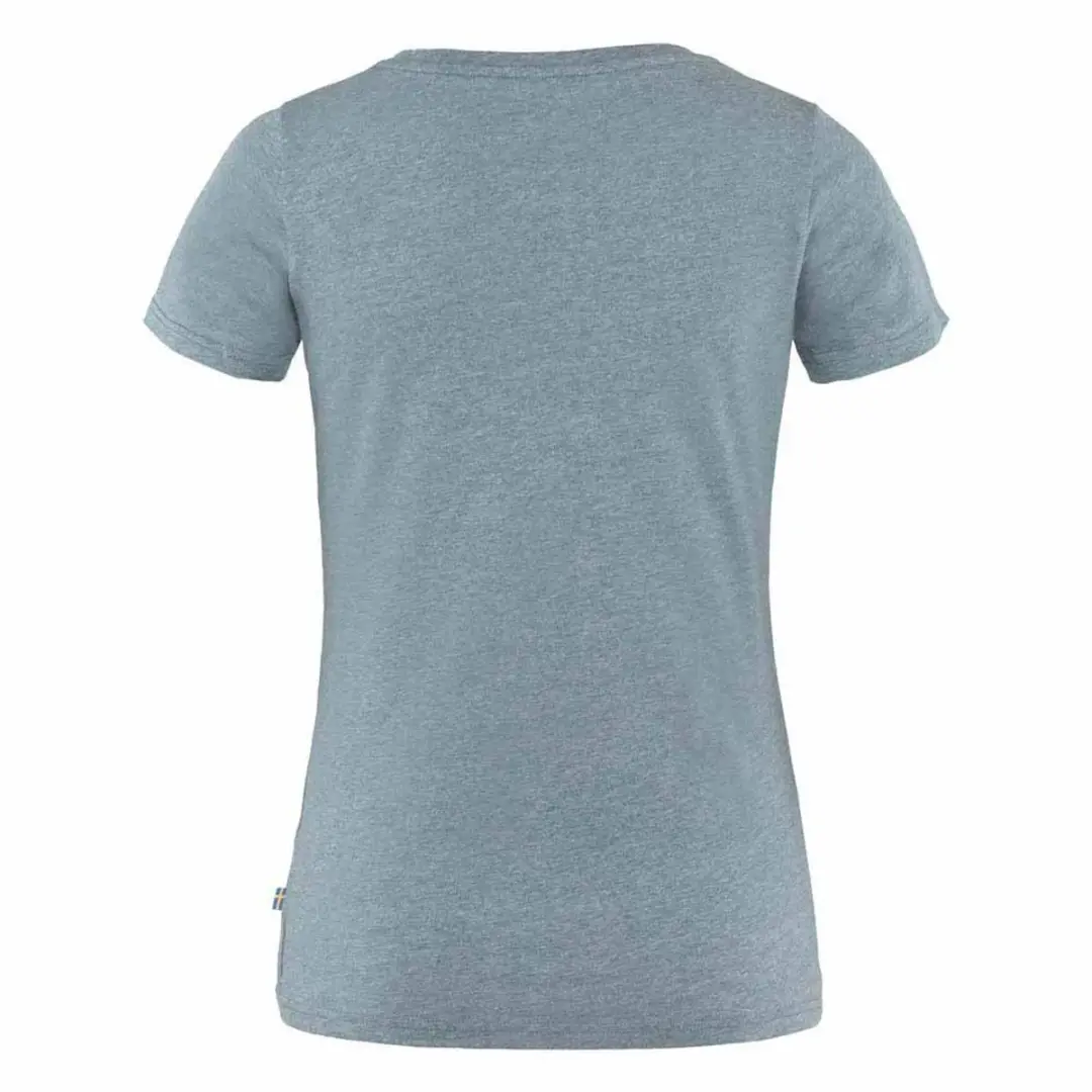 Fjällräven 1960 Logo Dames T-shirt - Blauw - L - afbeelding 3 van 4