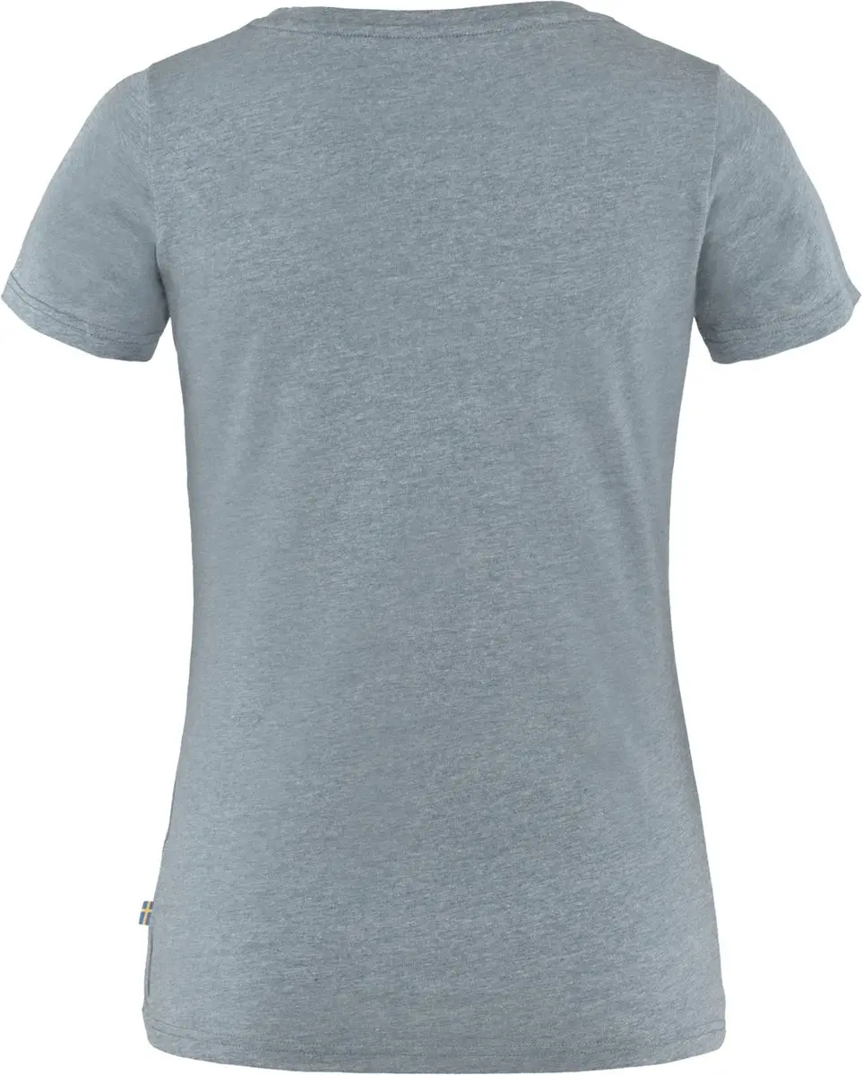 Fjällräven 1960 Logo Dames T-shirt - Blauw - L - afbeelding 2 van 4