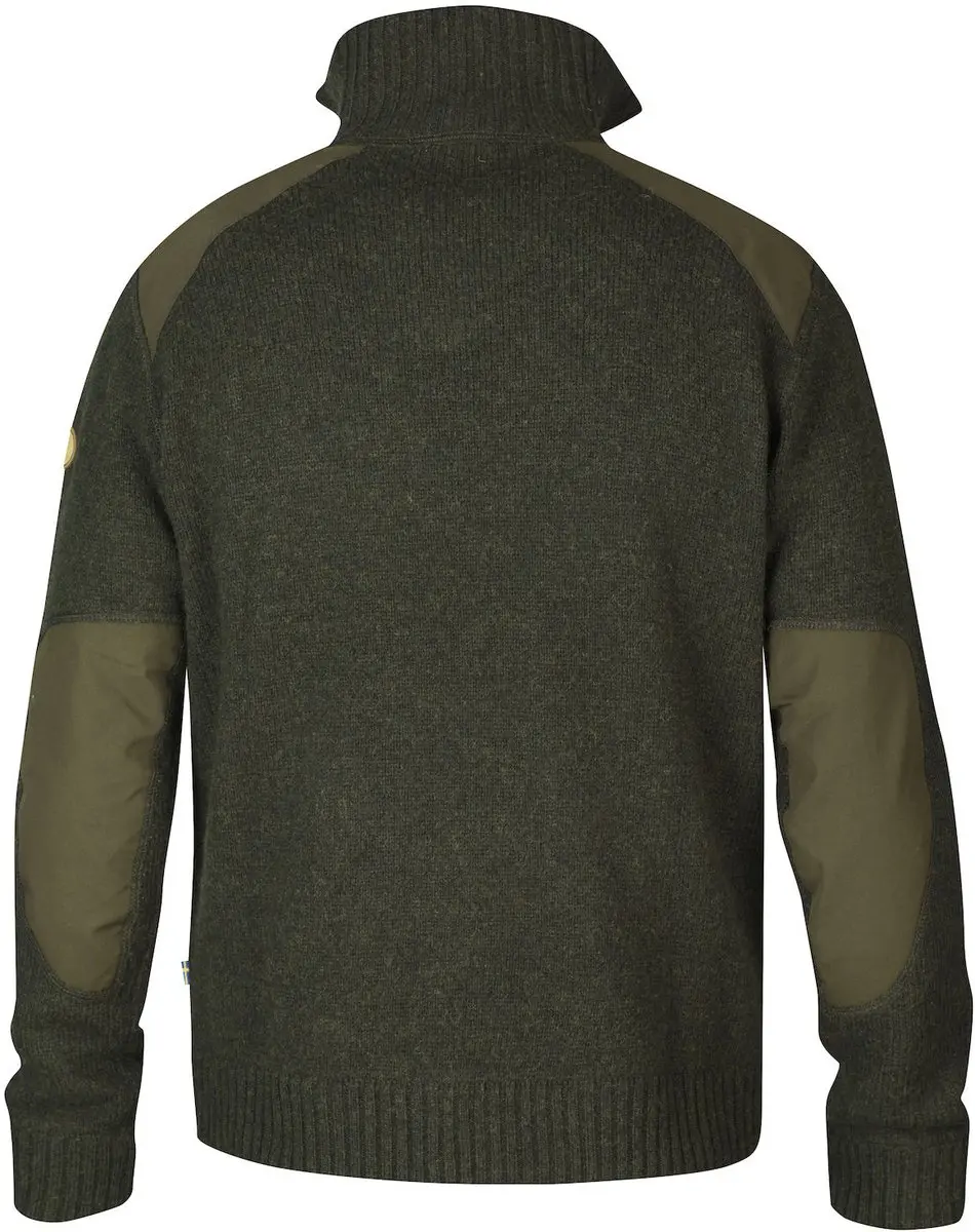 Fjällräven Koster Sweater Heren - Olijfgroen - afbeelding 3 van 6