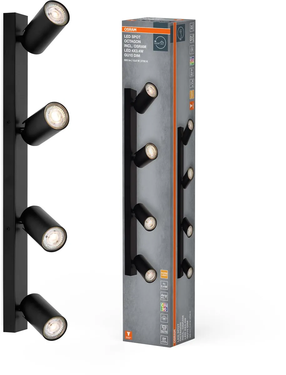 Osram LED Spot Octagon GU10 4x3,4W